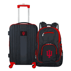NCAA Indiana Hoosiers Premium 2-Piece Backpack & Carry-On Set