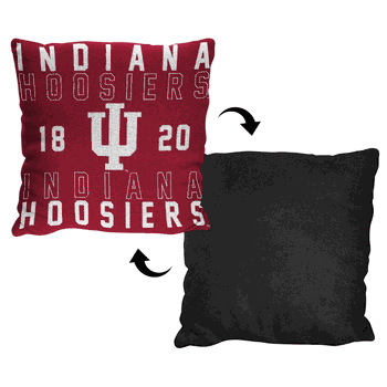NCAA Indiana Hoosiers Stacked Pillow