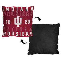 NCAA Indiana Hoosiers Stacked Pillow