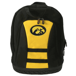NCAA Iowa Hawkeyes Premium 18" Toolbag Backpack