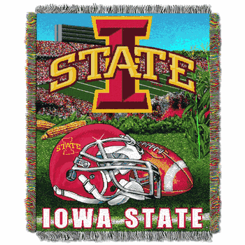 NCAA Iowa State Cyclones Homefield Advantage Tapestry Throw