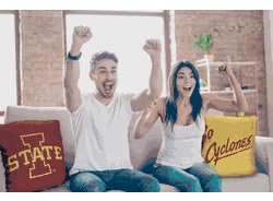 NCAA Iowa State Cyclones Invert Pillow