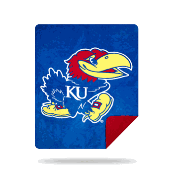 NCAA Kansas Jayhawks Sliver Knit Throw