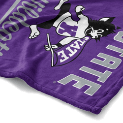 NCAA Kansas State Alumni Silk Touch Throw Blanket 50x60 Inches
