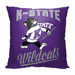 NCAA Kansas State Alumni Throw Pillow 18x18 Inches
