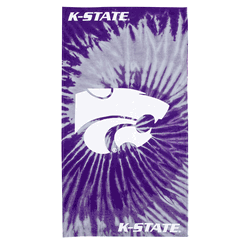NCAA Kansas State Wildcats Pyschedelic Beach Towel