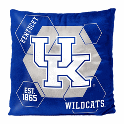 NCAA Kentucky Connector Velvet Reverse Pillow 16x16 Inches