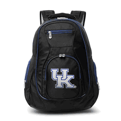 NCAA Kentucky Wildcats 19" Premium Laptop Backpack with Colored Trim