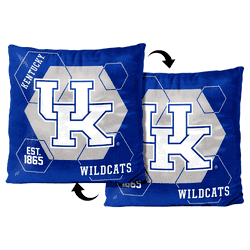 NCAA Kentucky Wildcats Connector Velvet Reverse Pillow