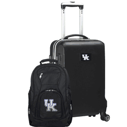 NCAA Kentucky Wildcats Deluxe 2-Piece Backpack & Carry-On Set