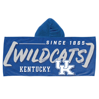 NCAA Kentucky Wildcats Juvy Hooded Towel