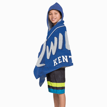 NCAA Kentucky Youth Hooded Beach Towel 21x51 Inches