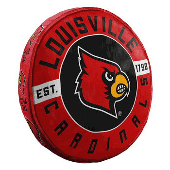 NCAA Louisville Travel Cloud Pillow 15 Inches