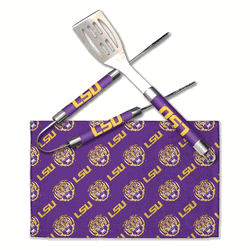NCAA LSU Bbq Grill Utensil Set