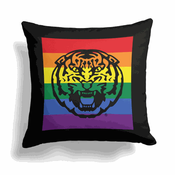 NCAA LSU Pride Series Throw Pillow 18x18 Inches