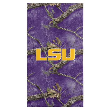 NCAA LSU Tigers Hunter Microfiber Beach Towel 30x60 inches