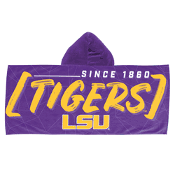NCAA LSU Tigers Juvy Hooded Towel