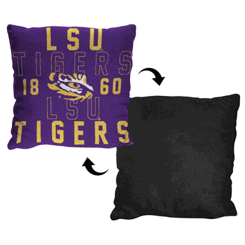 NCAA LSU Tigers Stacked Pillow