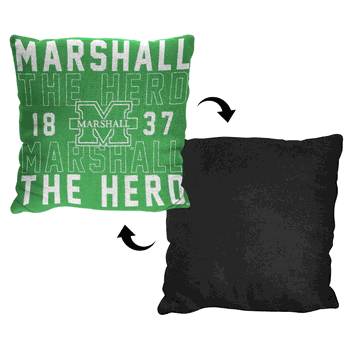 NCAA Marshall Stacked Pillow