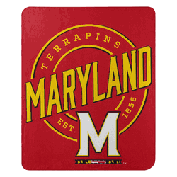 NCAA Maryland Terrapins Campaign Fleece Throw