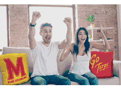 NCAA Maryland Terrapins Invert Pillow