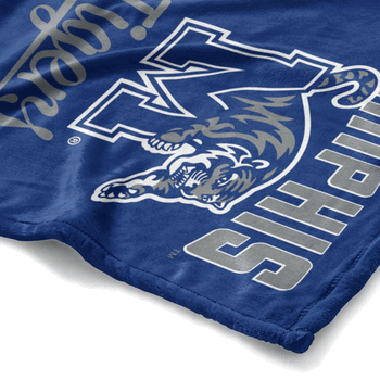 NCAA Memphis Alumni Silk Touch Throw Blanket 50x60 Inches
