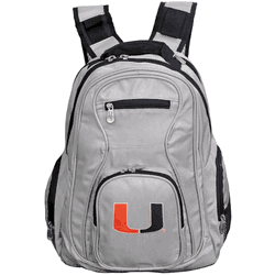 NCAA Miami Hurricanes 19" Premium Laptop Backpack