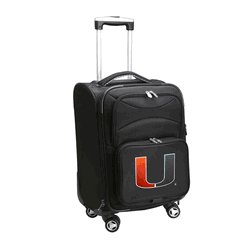 NCAA Miami Hurricanes 21" Carry-On Softside Spinner
