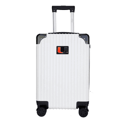 NCAA Miami Hurricanes 21 Executive 2-Toned Carry on Spinner