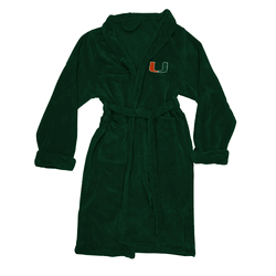NCAA Miami Hurricanes L/XL Bathrobe
