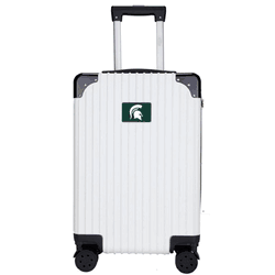 NCAA Michigan State Spartans 21 Executive 2-Toned Carry on Spinner