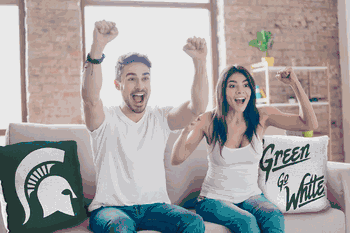 NCAA Michigan State Spartans Invert Pillow