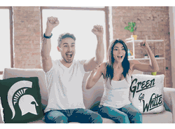 NCAA Michigan State Spartans Invert Pillow