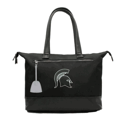 NCAA Michigan State Spartans Laptop Tote Bag with Colored Zipper Pull Accessory