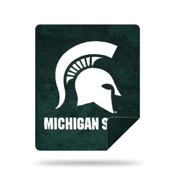 NCAA Michigan State Spartans Sliver Knit Throw