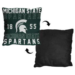 NCAA Michigan State Spartans Stacked Pillow