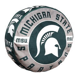 NCAA Michigan State Travel Cloud Pillow 15 Inches