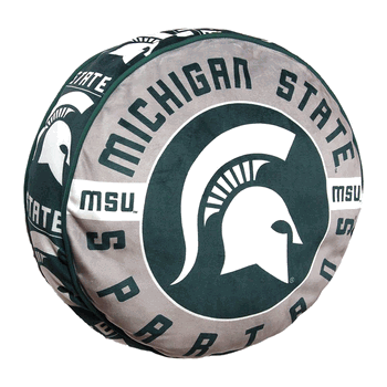 NCAA Michigan State Travel Cloud Pillow 15 Inches