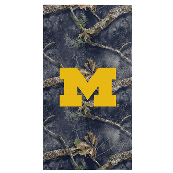 NCAA Michigan Wolverines Hunter Microfiber Beach Towel 30x60 inches