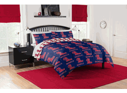 NCAA Mississippi Ole Miss Full Rotary Bed In A Bag Set
