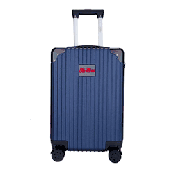 NCAA Mississippi Rebels 21 Executive 2-Toned Carry on Spinner