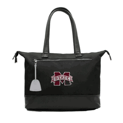 NCAA Mississippi State Bulldogs Laptop Tote Bag with Colored Zipper Pull Accessory