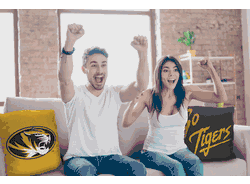 NCAA Missouri Tigers Invert Pillow