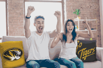 NCAA Missouri Tigers Invert Pillow