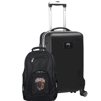 NCAA Montana Grizzlies Deluxe 2-Piece Backpack & Carry-On Set