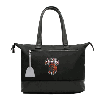NCAA Montana Grizzlies Laptop Tote Bag with Colored Zipper Pull Accessory