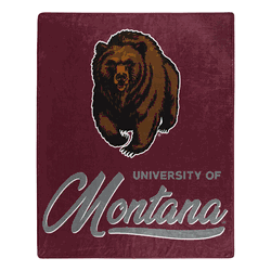 NCAA Montana Signature Raschel Throw