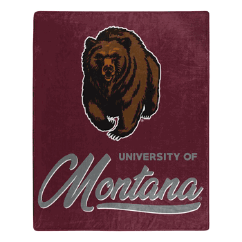 NCAA Montana Signature Raschel Throw