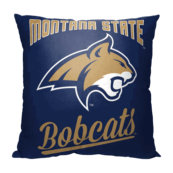 NCAA Montana State Alumni Throw Pillow 18x18 Inches