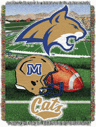 NCAA Montana State Homefield Advantage Tapestry Throw